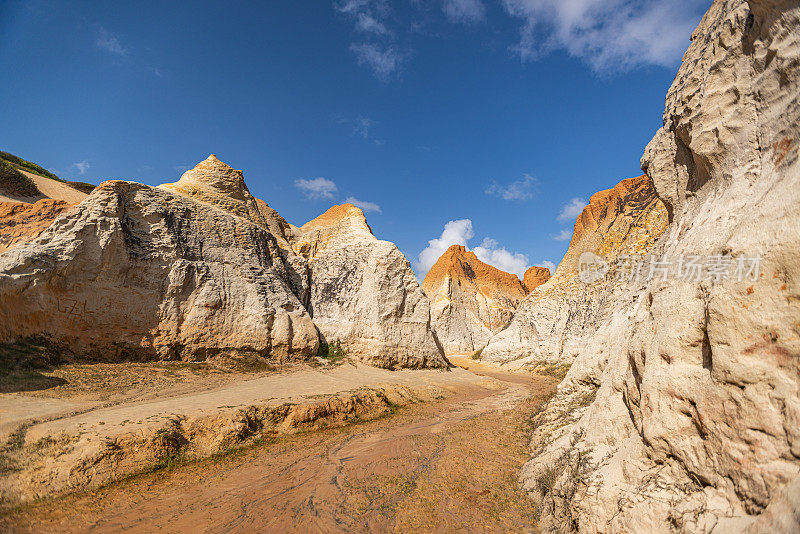 Morro Branco beach, Ceará, Brazil